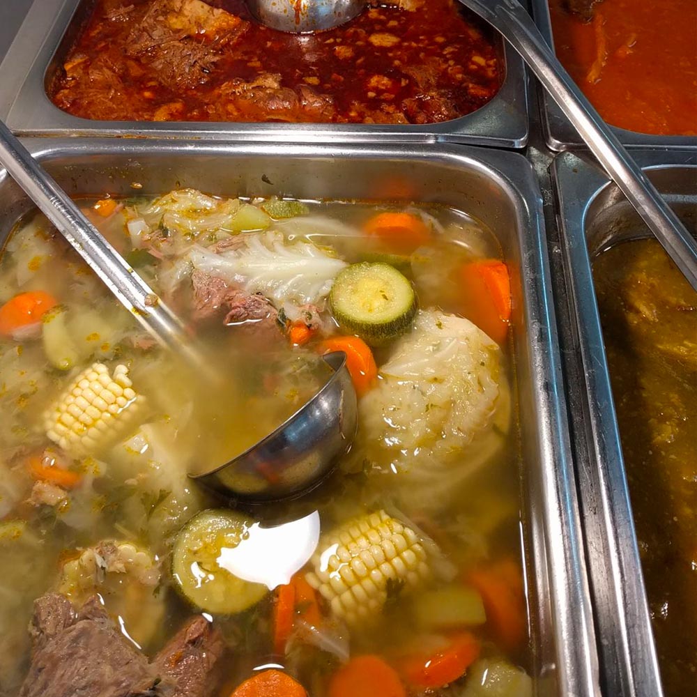 Hot food bar